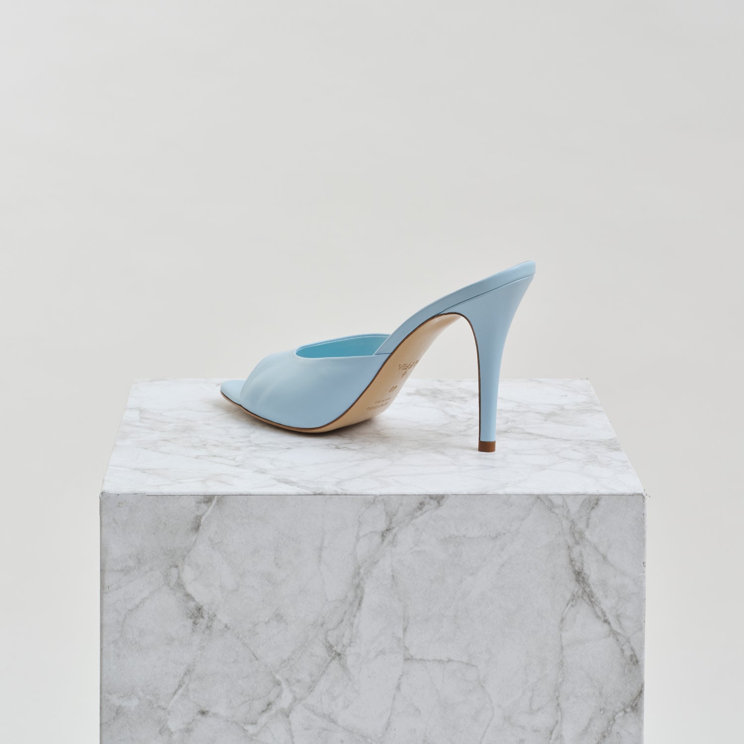 high heel blue mule
blue heels 
blue shoes
woman's blue shoes 
woman's blue heels 
baby blue shoes 
blue mules